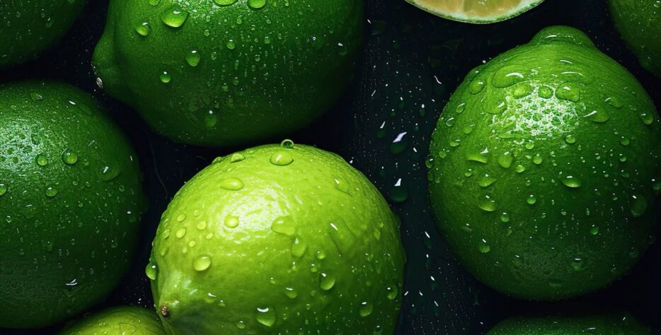 Nos citrons verts se distinguent par leur **couleur verte éclatante, leur texture juteuse